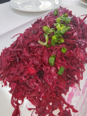 Beetroot shallots